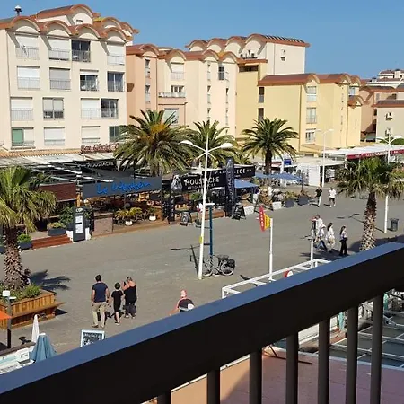 Gruissan-port-t3-2chambres-5pers-43m2-parking-clim-piscine-valerie * Gruissan
